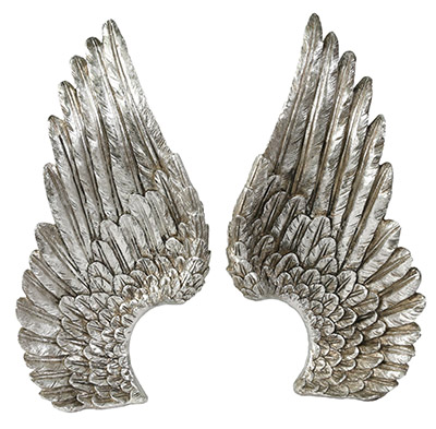 Resin Angel Wings Wall Decor - Click Image to Close